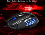 Ergonomische game muis met 7 buttons