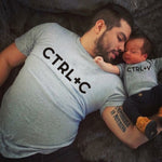 Vader en Zoon Kleding | CTRL-C + CTRL-V | t-shirt en rompertje