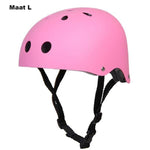 Helm voor fietsen en sporten roze