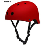 Helm voor fietsen en sporten rood