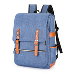 The Bag to Oldschool – Laptop Rugzak blauw