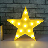 Led lampen ster geel