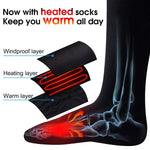 Elektrisch verwarmde sokken