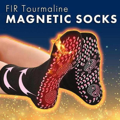 Zelf-verwarmende magnetische sokken